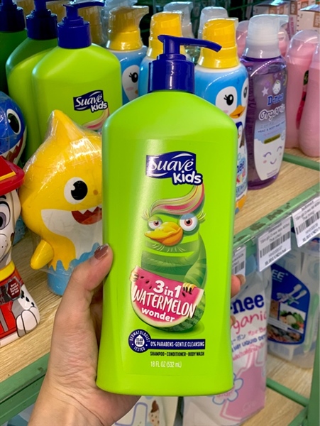 Tắm gội trẻ em suavekids USA 532ml.