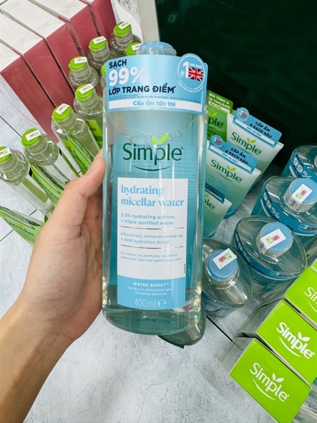 CÔNG TY TT SIMPLE HYDRATING MICELLAR 400ml