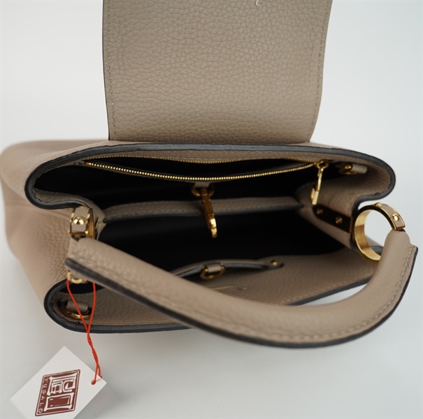 Túi LV capu màu xám sz 26cm TB+