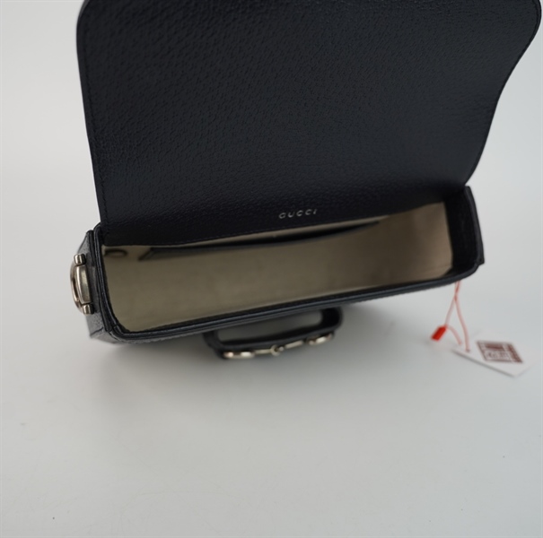 Túi GG 1955 xám viền đen 20cm +