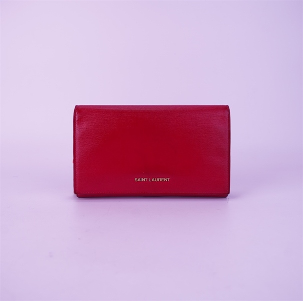 Túi YSL màu đỏ đậm +