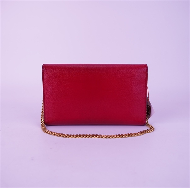 Túi YSL màu đỏ đậm +