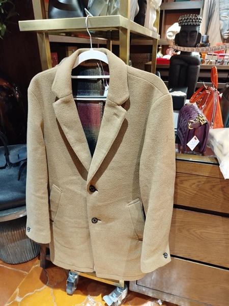 Áo khoác coat Black Label nâu - A Long live (HP-A1282)