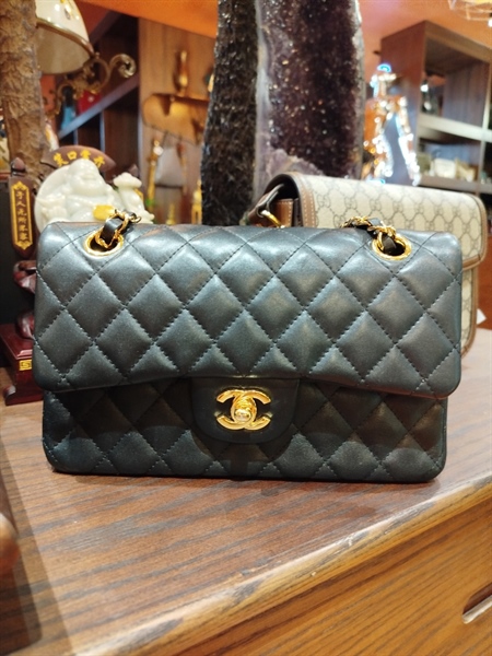 Túi Chanel Classic đen size 23 ++