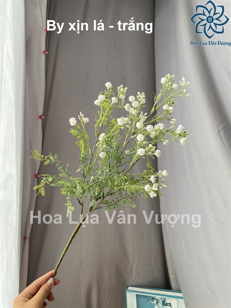 By xịn lá - Hoa cành dài - Hoa Lụa Vân Vượng