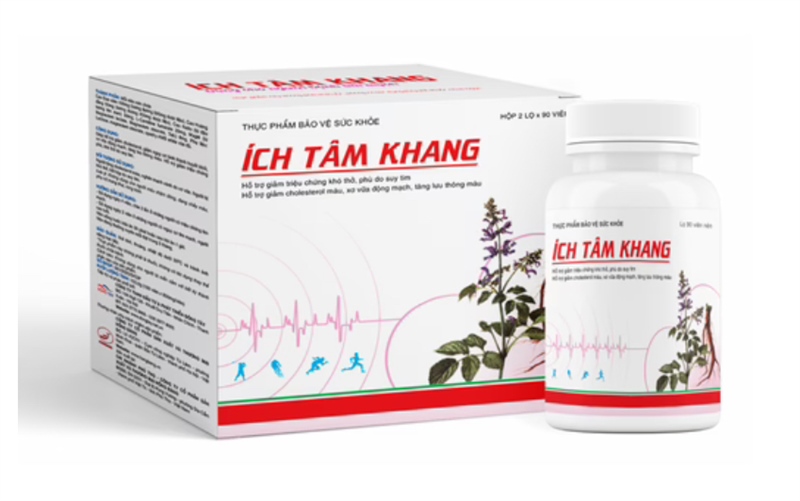 Ích tâm khang đông tây pharma (h/2c/90v)
