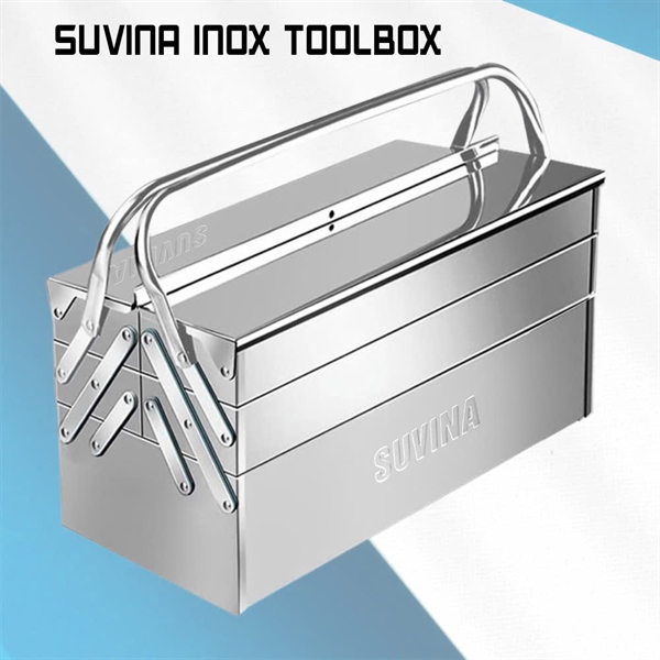 Hộp Đựng Dụng Cụ 3 Tầng 5 Khay SU520 INOX