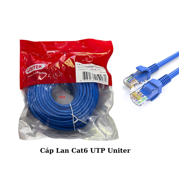 Cáp Mạng Lan bấm sẵn Unitek 5M
