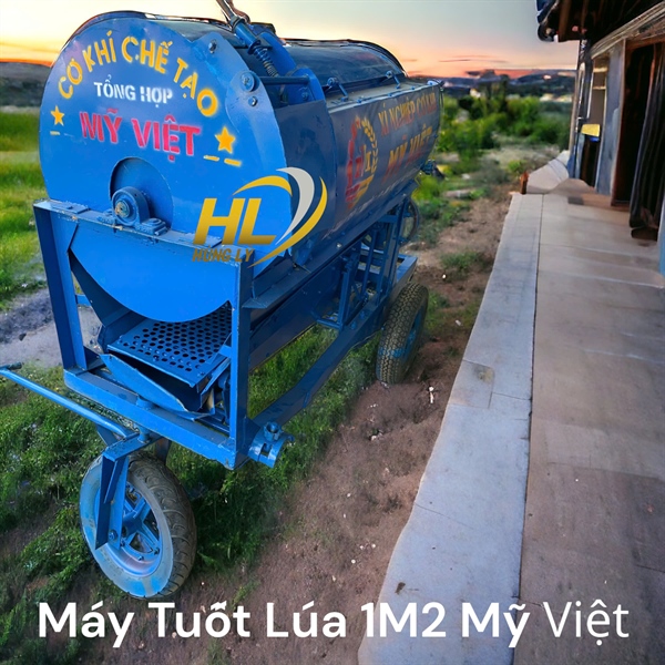 Máy Tuốt Lúa 1M2 Mỹ Việt
