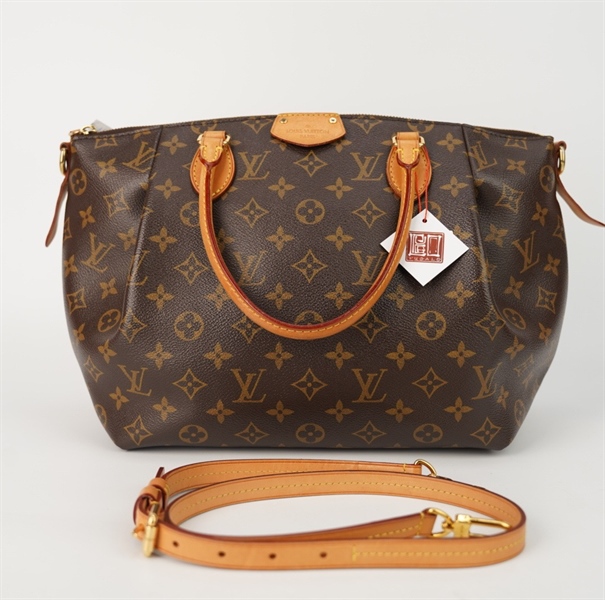 Túi LV hoa nâu lòng tím size đáy 30+