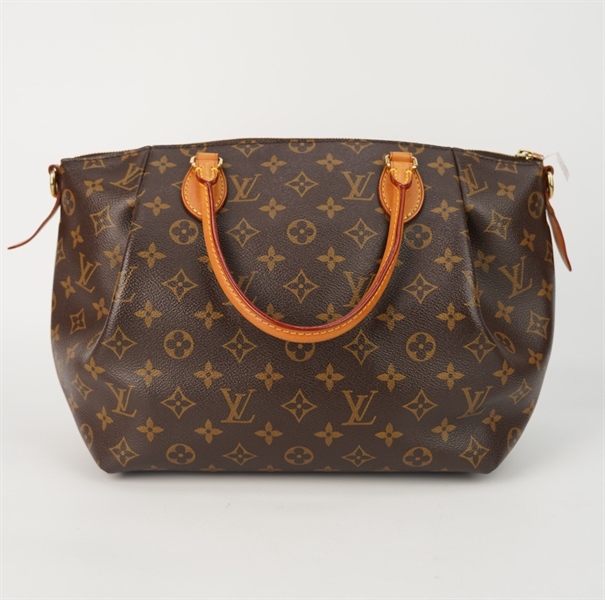 Túi LV hoa nâu lòng tím size đáy 30+