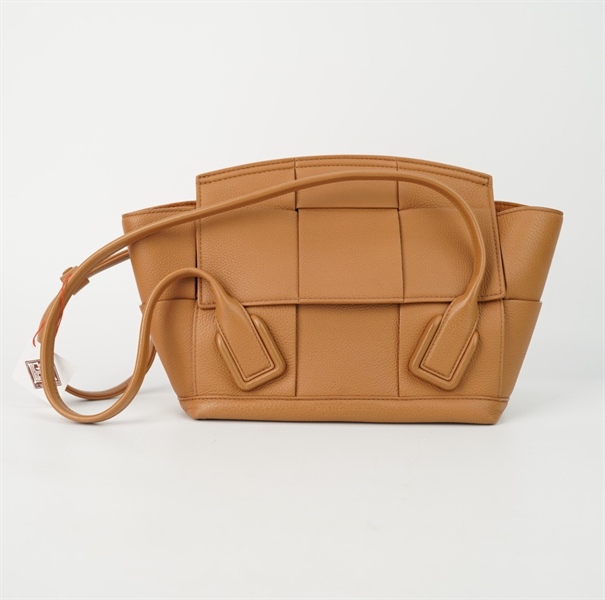 Túi Bottega đan lưới màu nâu size 23 +