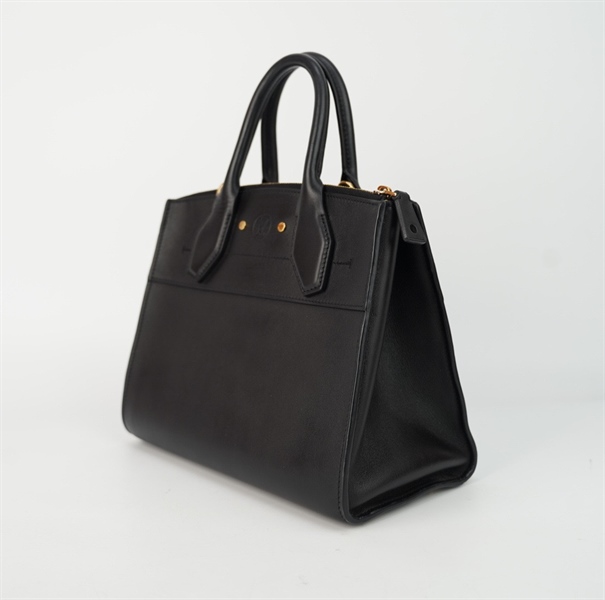 Túi LV quai xách màu đen kèm ổ khóa size 26 +