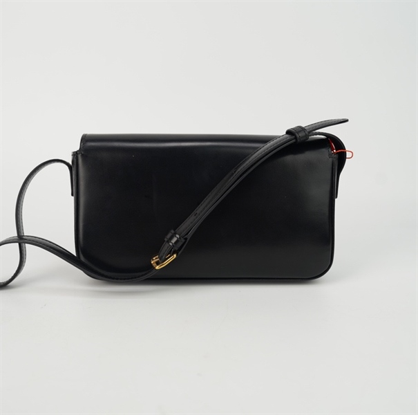 Túi Celine đen bóng chữ nhật size 20 +