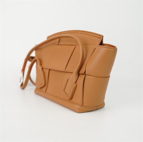 Túi Bottega đan lưới màu nâu size 23 +