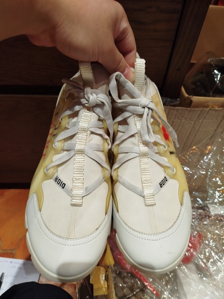 Giày Dior trắng vàng - A Long live(HP-G458)