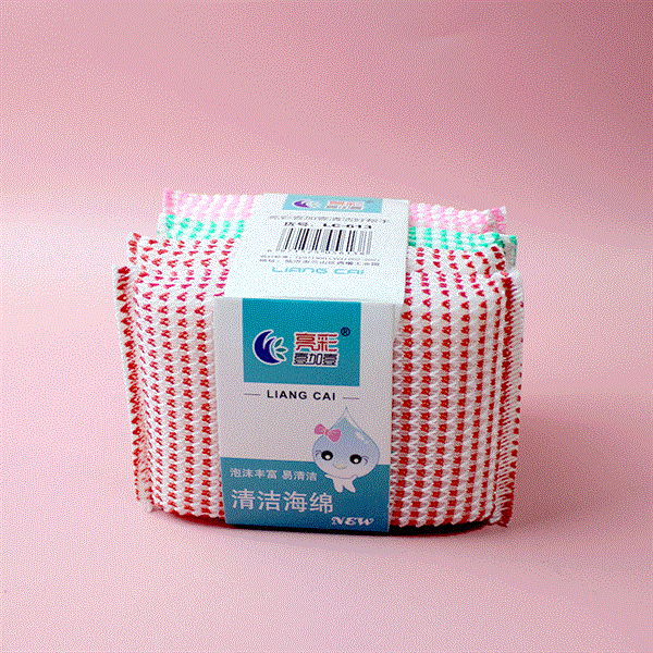 Set 4 miếng mút lưới rửa bát