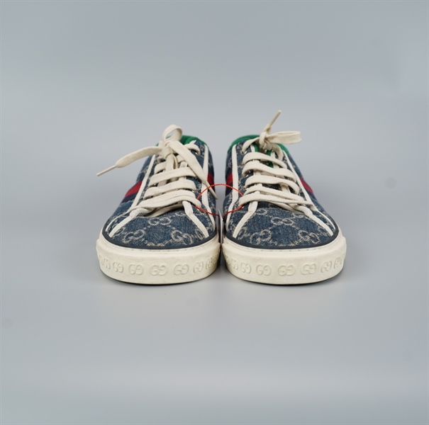 Giày GG xanh jean size 7 (BQ) KG+