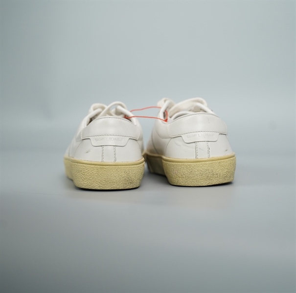 Giày YSL trắng size 38 (BQ) KG+