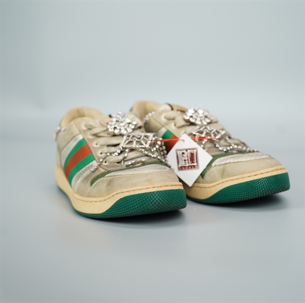 Giày GG đính dây đá size 37 (BQ) KG+