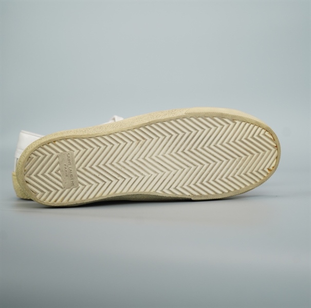 Giày YSL trắng size 38 (BQ) KG+