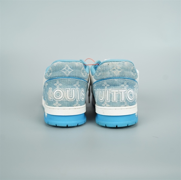 Giày LV trắng xanh size 8 (BQ) KG+