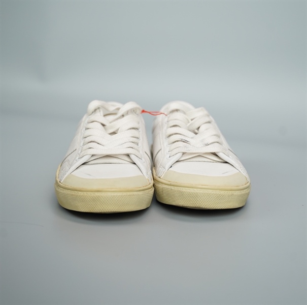 Giày YSL trắng size 38 (BQ) KG+