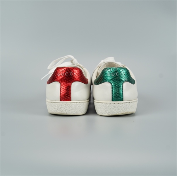 Giày GG trắng in hình rắn size 6 (BQ) KG+
