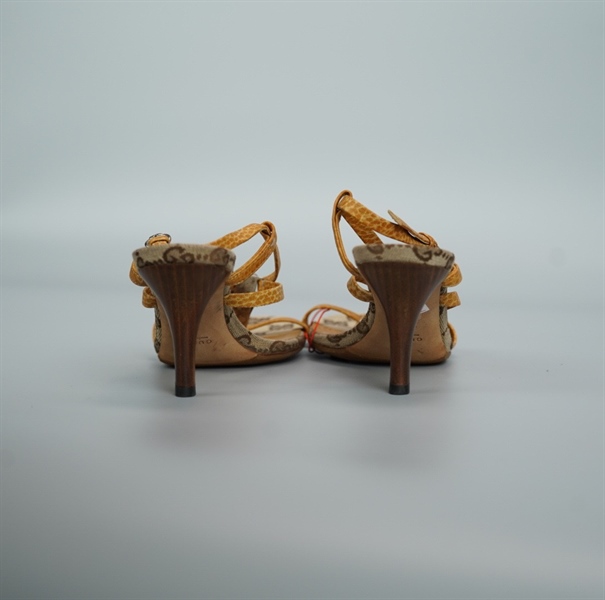 Giày GG màu nâu size 35 (BQ) KG+