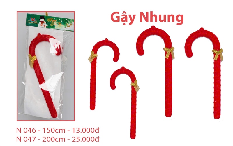 N047 - GẬY NHUNG 2T