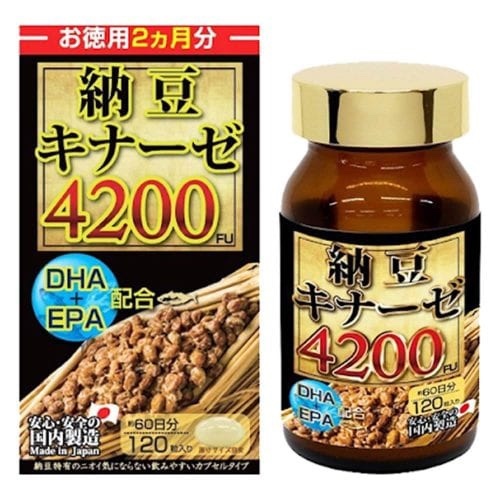Viên Chống Đột Quỵ Nattokinase 4200FU Maruman Nhật Bản