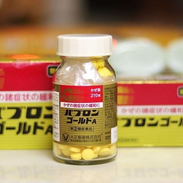 Viên uống hỗ trợ cảm cúm Taisho Pabron Nhật Bản 210 viên