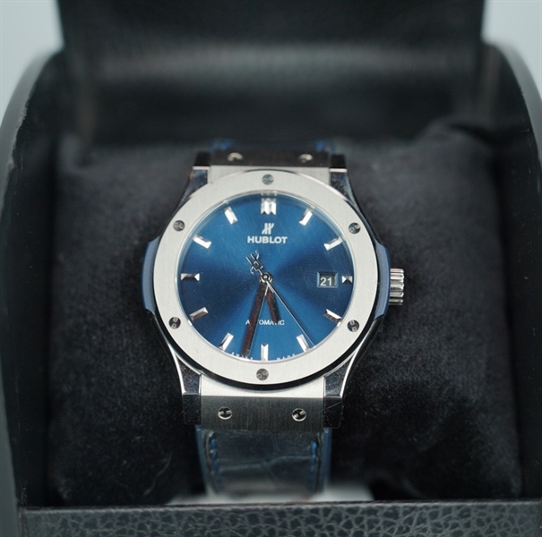 Đồng hồ Hublot mặt xanh đen KG+ (1114882)