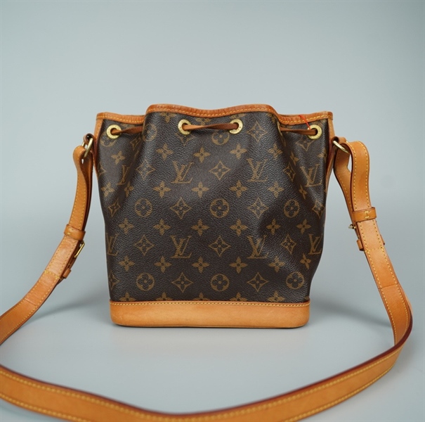 Túi LV nóe hoa nâu +