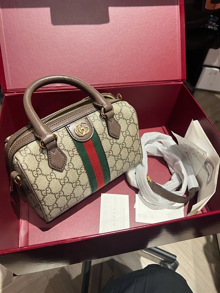 Túi GG trống xám size 20 (BQ) KG+