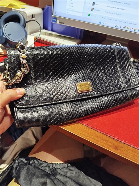 Túi D&G da đen KG+