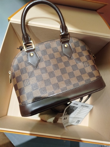 Túi LV Alma ô vuông nâu size 24 KG+