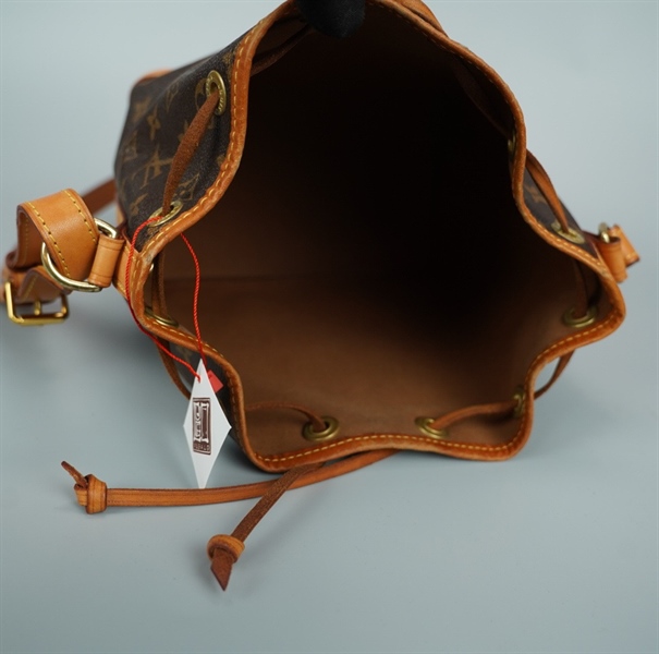 Túi LV nóe hoa nâu +