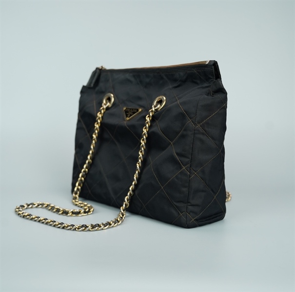 Túi Prada đen có lót from size 30 KG+