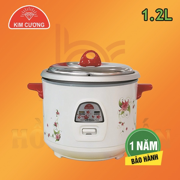 Nồi Cơm Nắp Rời Kim Cương 1.2 Lít