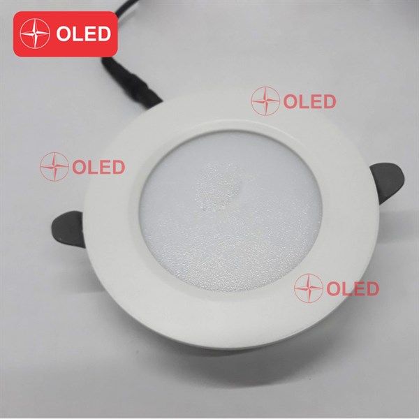 Đèn Downlight âm trần mặt phẳng nhựa 9W 4500K