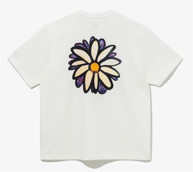ÁO THUN NEW ERA STONROK DAISY RS33 - CÚC TRẮNG