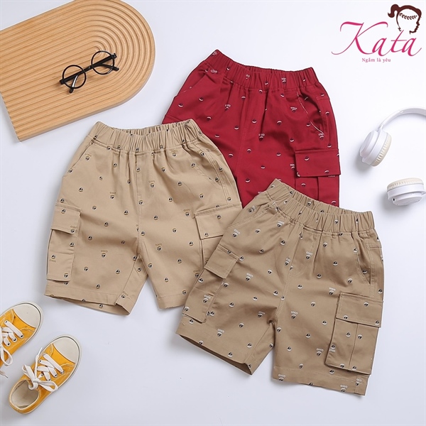 QT SHORT KAKI IN THUYỀN