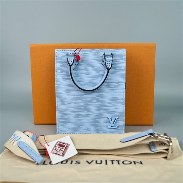 Túi LV tote xanh sz13 KG+