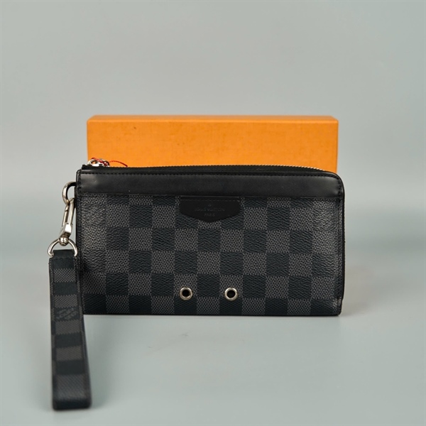 Ví LV ô vuông đen (PN) +