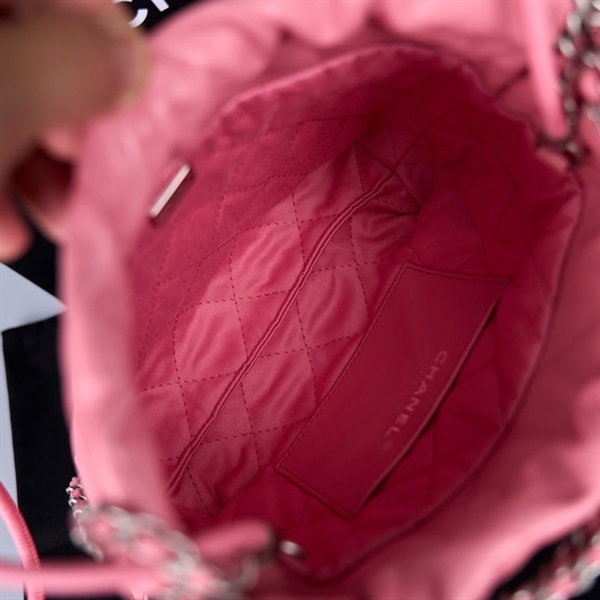 Túi Chanel Hobo hồng (TAN45T1) sz20 +