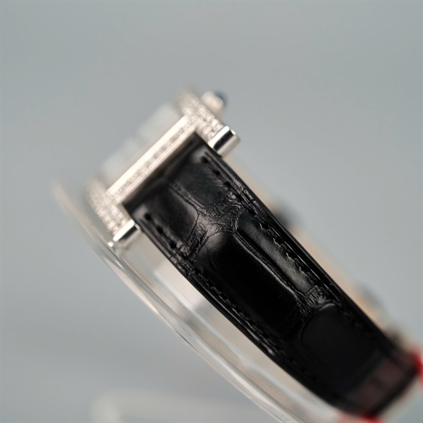 Đồng hồ Chopard mặt H quai đen (543065) (HC) KG+