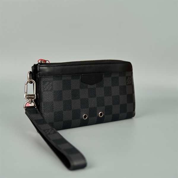 Ví LV ô vuông đen (PN) +