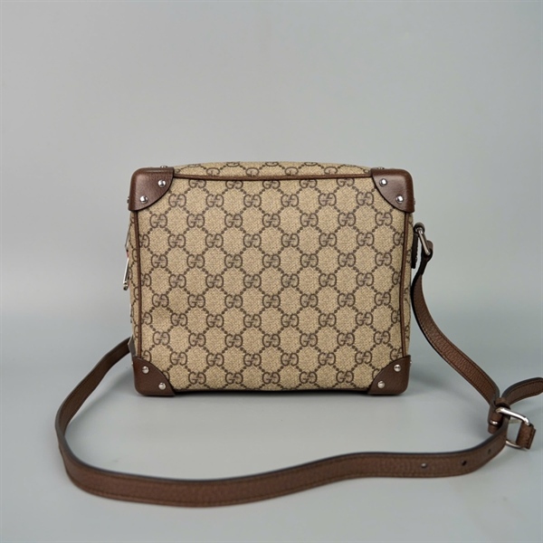 Túi GG màu xám viền nâu sz23 KG+