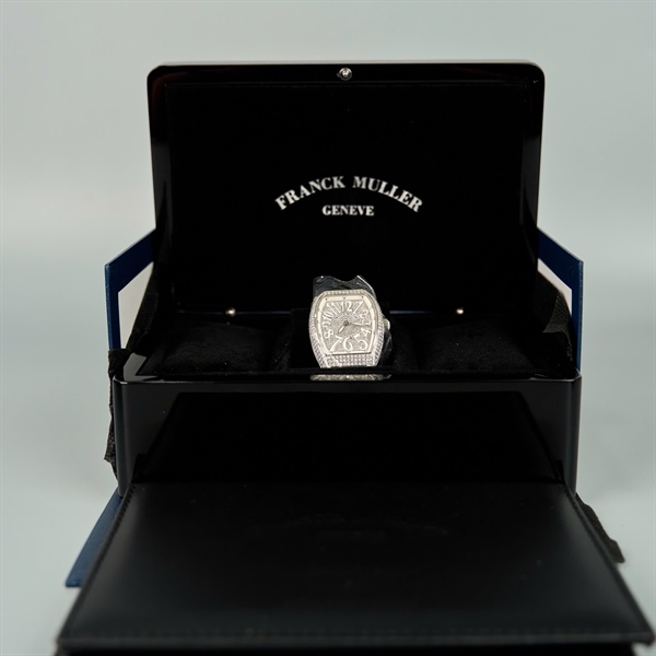 Đồng hồ Franck Muller mặt đá full kim dây trắng 2931 (HC)+